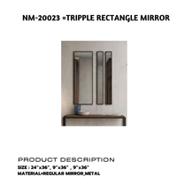 Tripple Rectangle Mirror