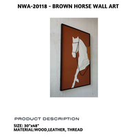Brown Horse Wall Art