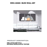 Bliss Wall Art (Set Of 3)