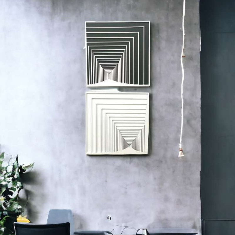 Cubic Wall Art (Set Of 2)