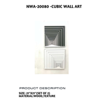 Cubic Wall Art (Set Of 2)