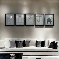 Cat Wall Art (Set Of 5)