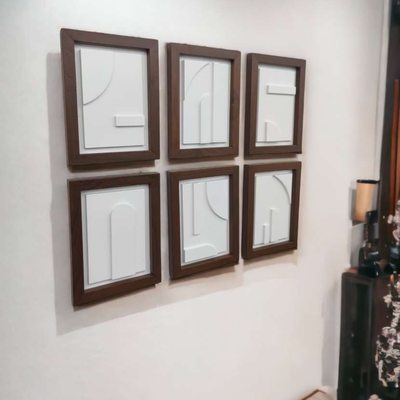 Abstract Wall Art (Set Of 6)