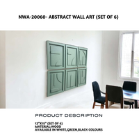 Abstract Wall Art (Set Of 6)