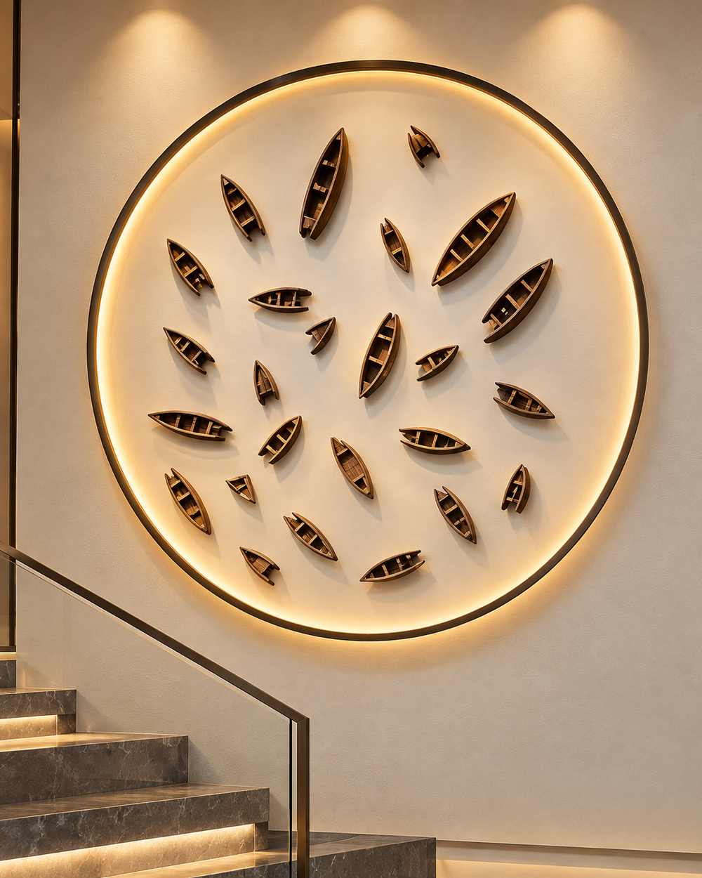Sailor’s Circle – Nautical Sculptural Wall Art
