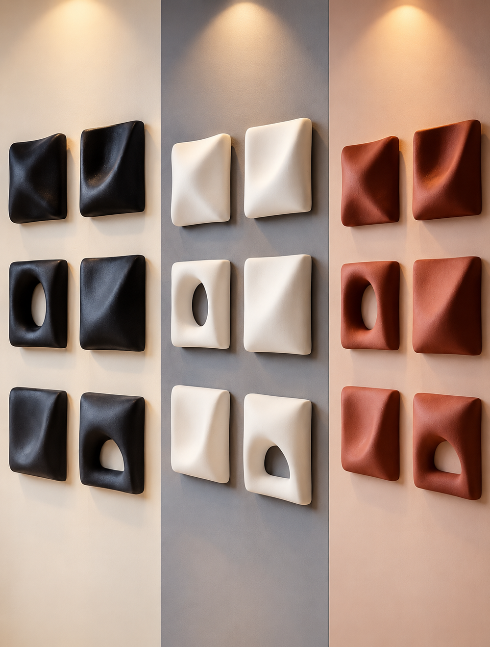 Soft Blocks – Sculptural Wall Art