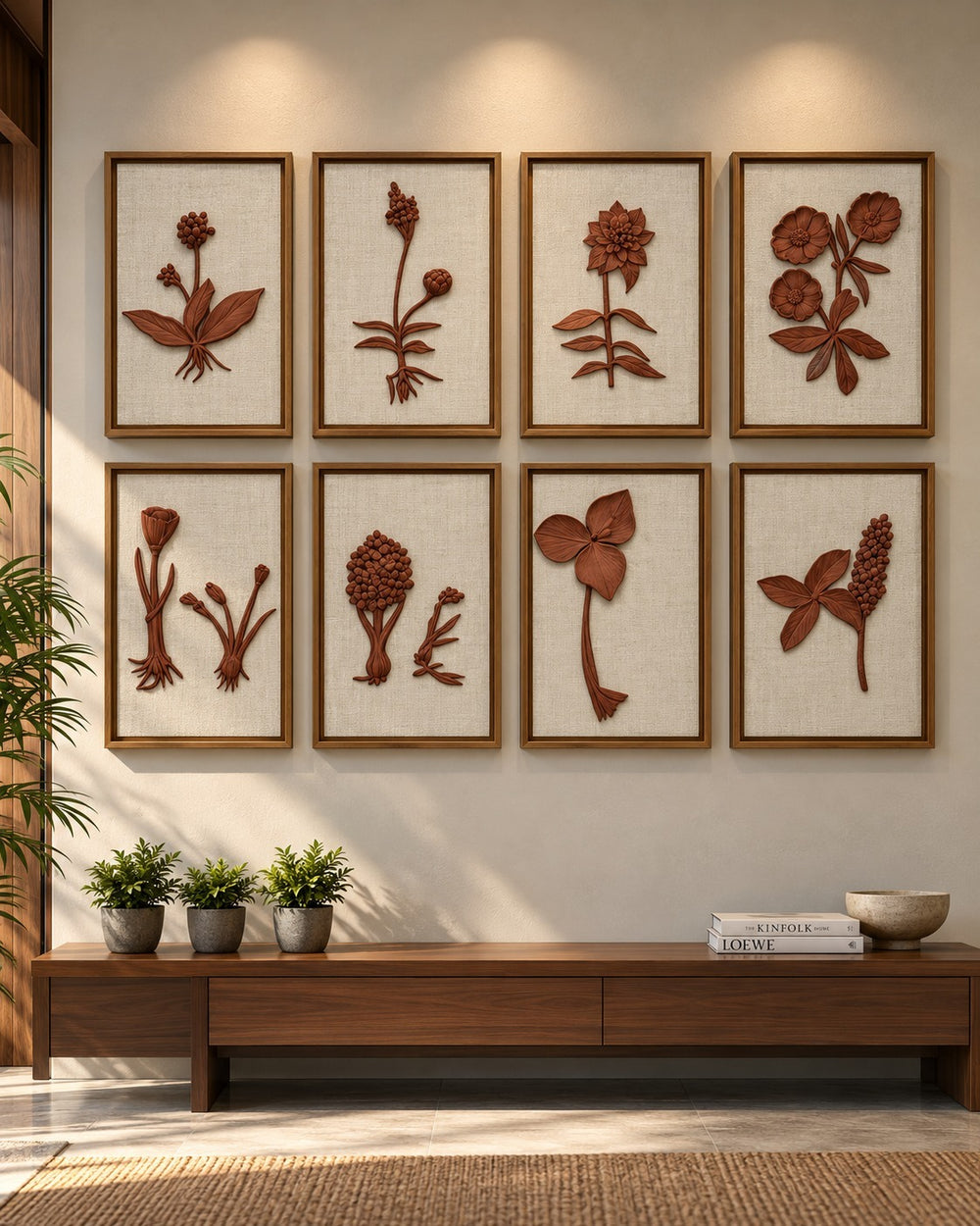 Botanical Heritage Framed Wall Art