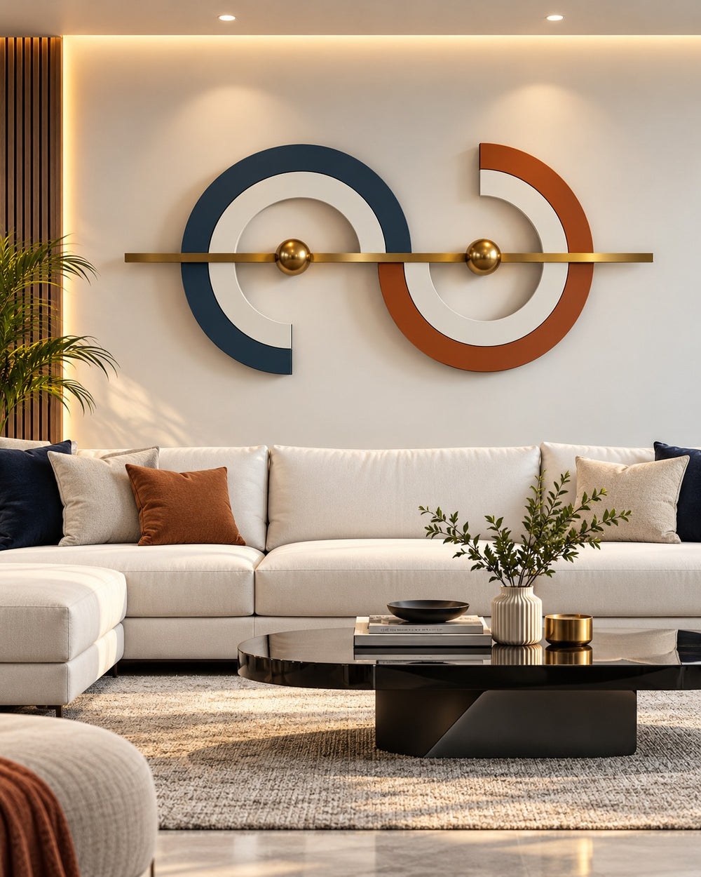 Arc Harmony Geometric Wall Art